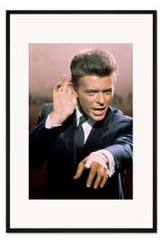 Gerahmter Kunstdruck David Bowie in "Absolute Beginners" 1986
