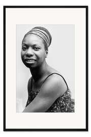 Gerahmter Kunstdruck Nina Simone