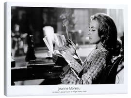 Tableau sur toile Jeanne Moreau, Les liaisons dangereuses de Roger Vadim, 1959