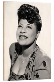 Cuadro de madera Ella Fitzgerald, 1947