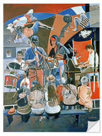 Sticker mural The Jazz Quartet, 1994