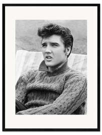 Impresión de arte enmarcada Elvis Presley, Jailhouse Rock, 1957