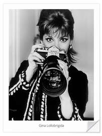 Wandsticker Gina Lollobrigida