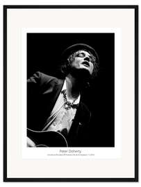 Gerahmter Kunstdruck Peter Doherty, Concert at the Days Off Festival, Cite de la musique