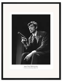 Gerahmter Kunstdruck Jean-Paul Belmondo, Un Nomme La Rocca de Jean Becker, 1961
