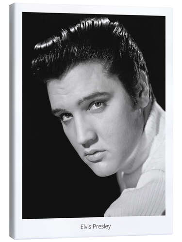 Tableau sur toile Elvis Presley Portrait II