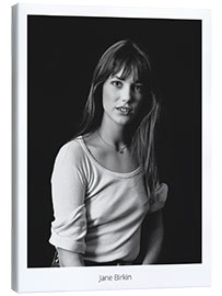 Canvas print Jane Birkin