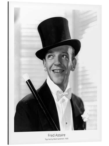 Cuadro de aluminio Fred Astaire, Top Hat by Mark Sandrich, 1935