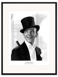 Gerahmter Kunstdruck Fred Astaire, Top Hat by Mark Sandrich, 1935
