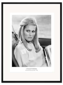 Gerahmter Kunstdruck Ursula Andress, The Tenth Victim by Elio Petri, 1965