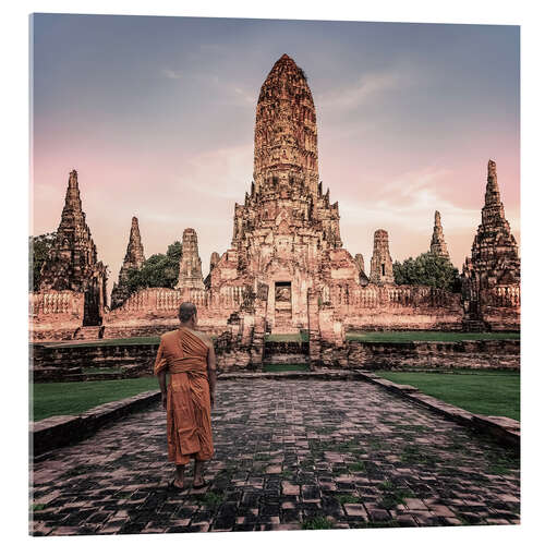 Akryylilasitaulu Ayutthaya Evening