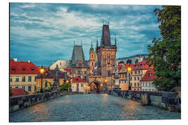 Magnettafel Morgen in Prag