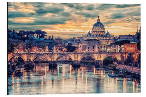 Aluminium print From Rome with love