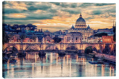 Canvas print From Rome with love