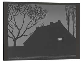 Magnettafel Winterabend, 1919