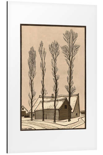 Aluminiumtavla Winter, 1920