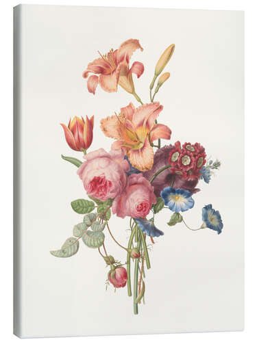 Canvas print A Bouquet, ca. 1820