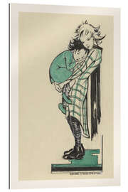 Galleriprint Girl with a child in her arms