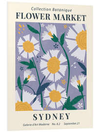 Foam board print Flower Market Sydney