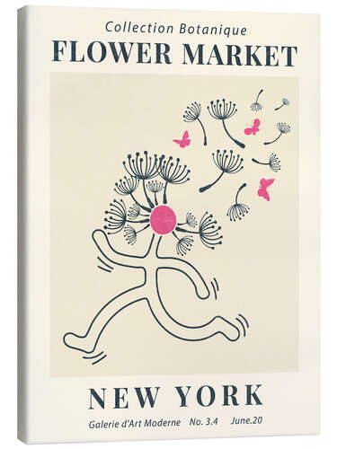 Canvas print Flower Market New York I