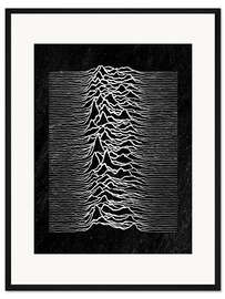 Gerahmter Kunstdruck Joy Division