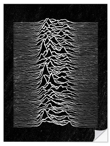 Sticker mural Joy Division