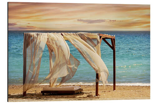 Alumiinitaulu Canopy on the beach