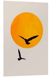 Quadro em PVC Birds In The Sky