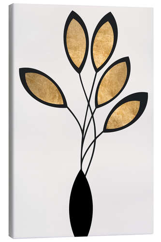 Canvas-taulu Cinco Black