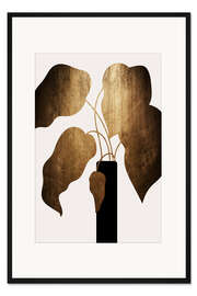 Gerahmter Kunstdruck Abstract Bouquet