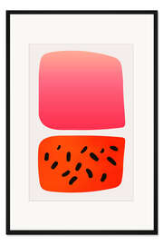 Gerahmter Kunstdruck Abstracta No 11