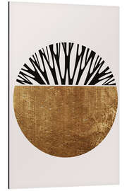 Magnettafel Abstractika, gold