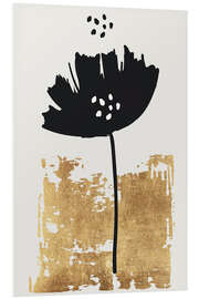 Tableau en PVC Black Poppy