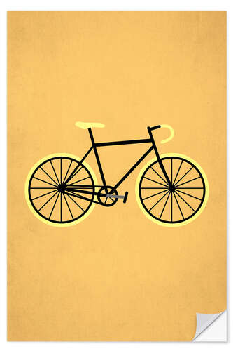 Vinilo para la pared Bicycle Love