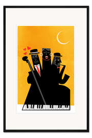 Gerahmter Kunstdruck Casablanca Jazz