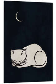 Magnettafel Schlafende Katze