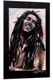 Aluminiumsbilde Bob Marley