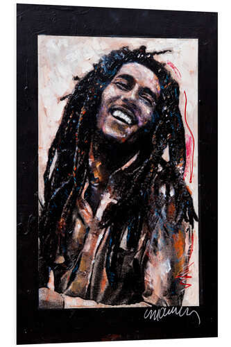 Foam board print Bob Marley