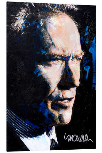 Acrylglasbild Clint Eastwood