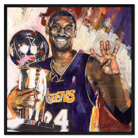 Gerahmter Kunstdruck Kobe