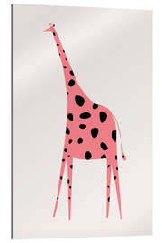 Gallery print Giraffe pink