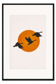 Gerahmter Kunstdruck Endless Skies