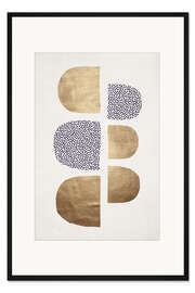 Gerahmter Kunstdruck Geometric Abstracta