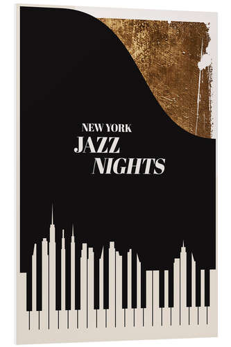 Foam board print Jazz Nights