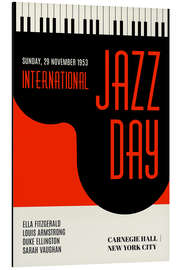 Magnettafel Jazzy Days, rot