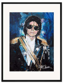 Gerahmter Kunstdruck Michael Jackson