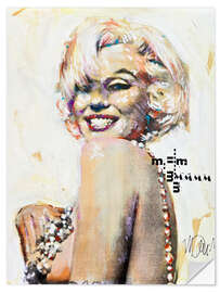 Wall sticker Marilyn Monroe - Diamonds