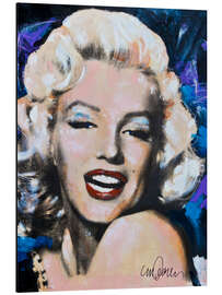 Magnettafel Mairilyn Monroe - Smile