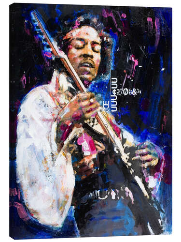 Canvas print Jimi Hendrix