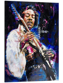 Magnettafel Jimi Hendrix